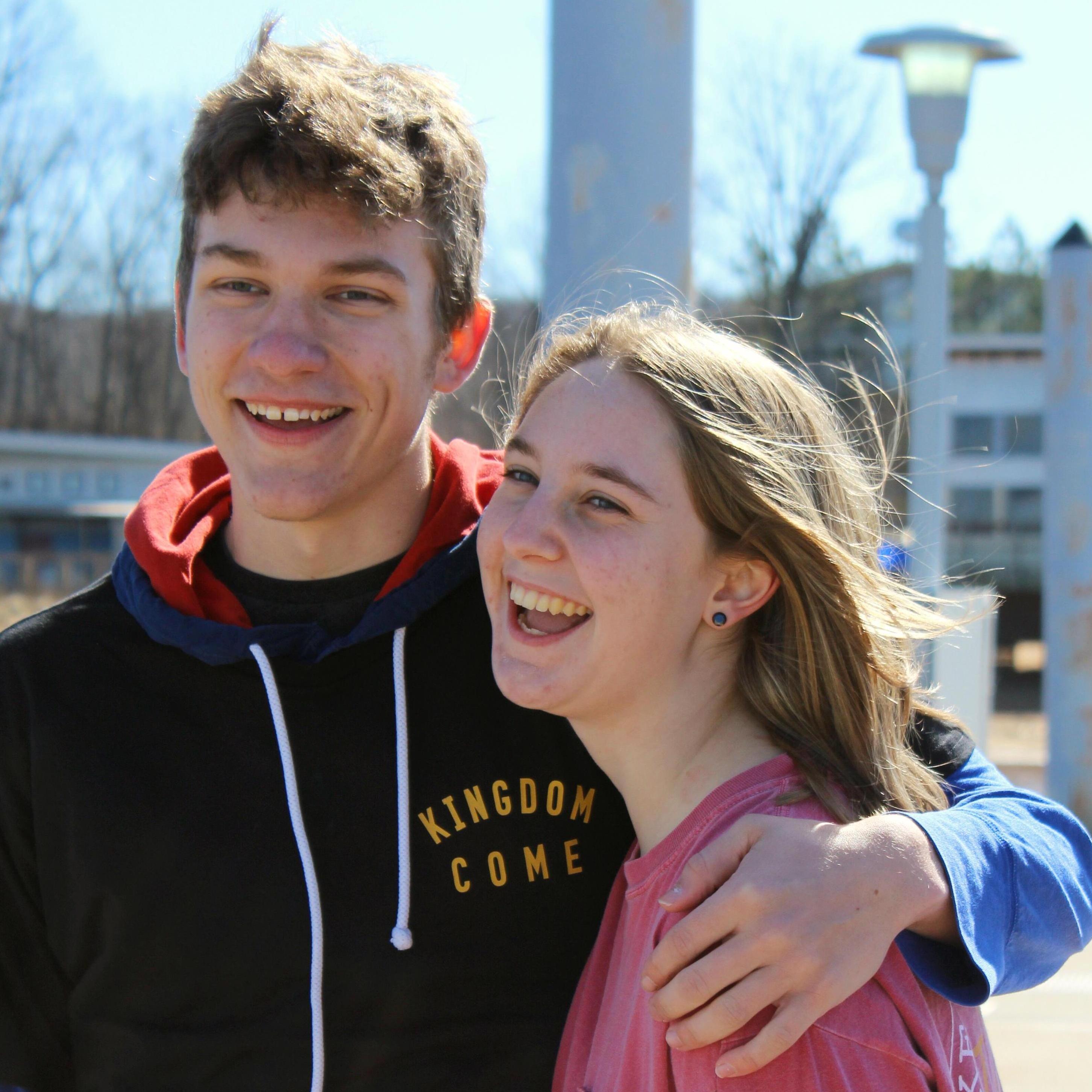 Jeremy and Malone on the Spring retreat (they met on the fall retreat). They said "I love you" for the first time after getting home. April 2017