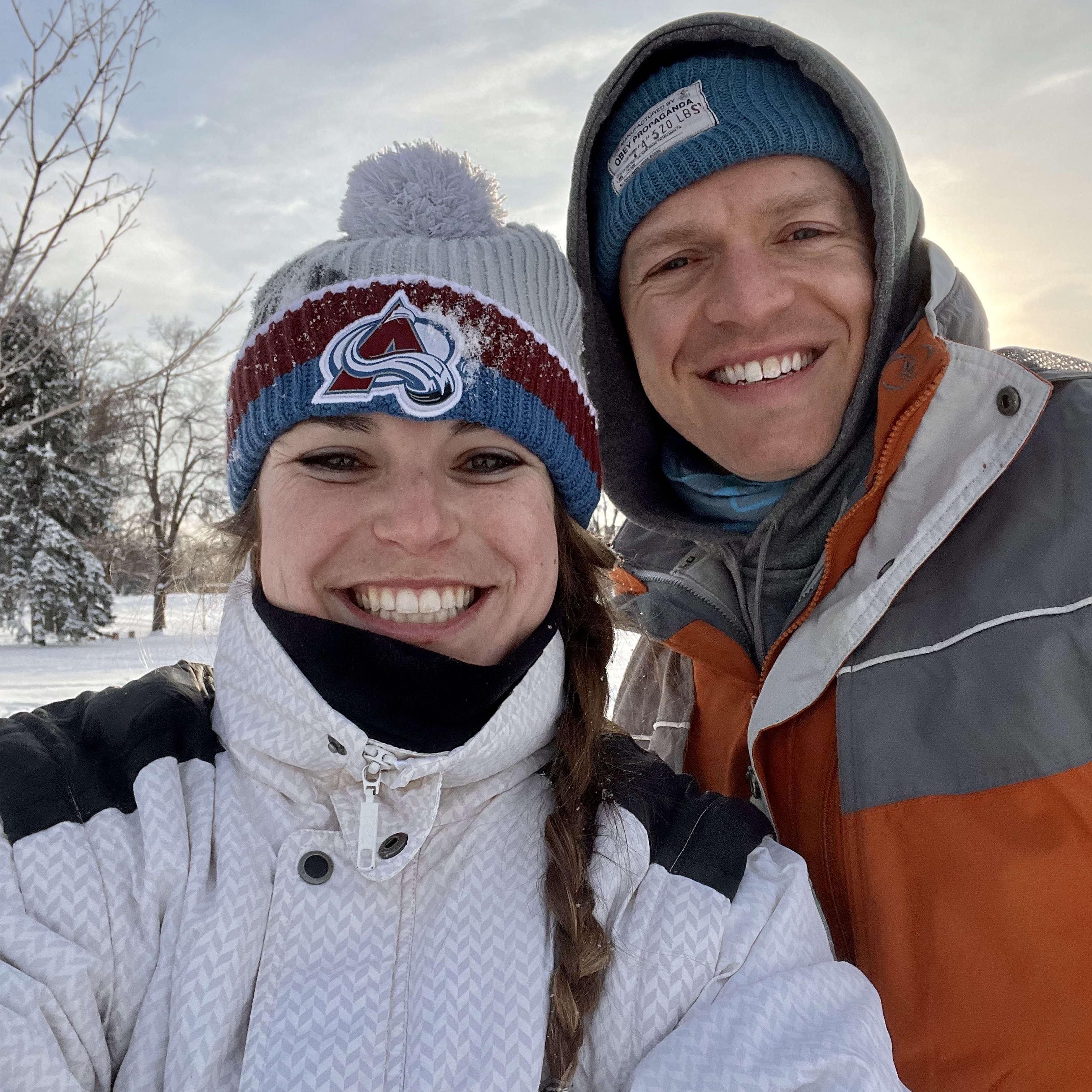 Snowy Park Day!