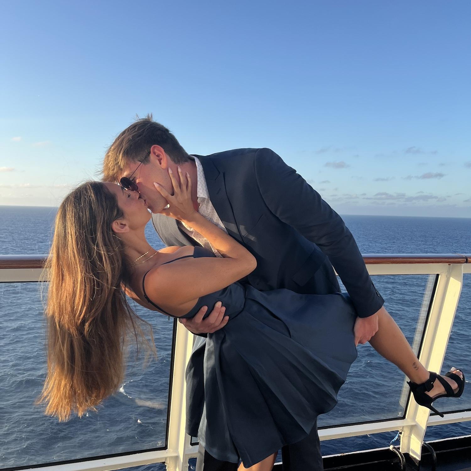 The cruise we went on for our 21st birthdays.