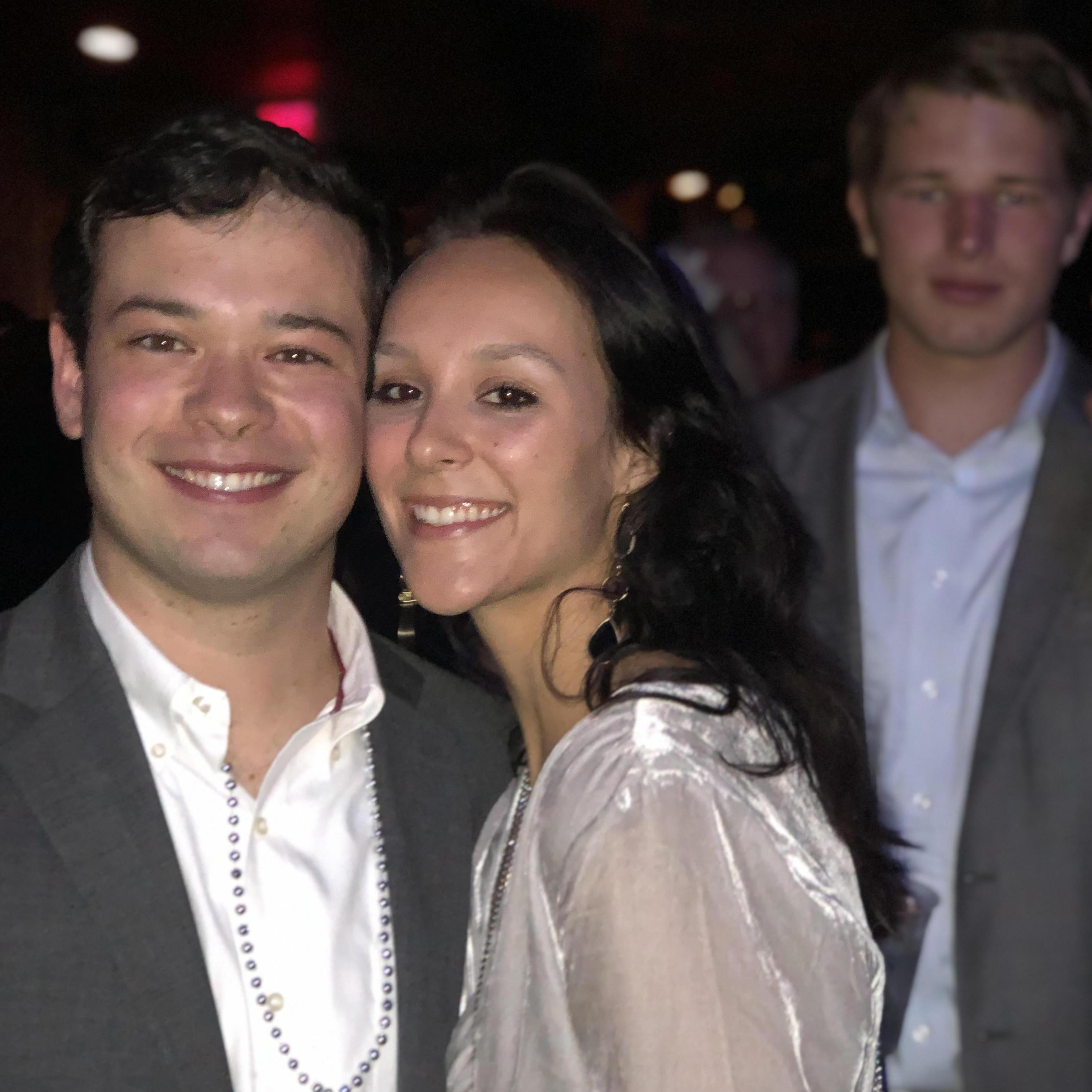 Ringing in the New Year (2019) with the man who made it all happen, Luke.