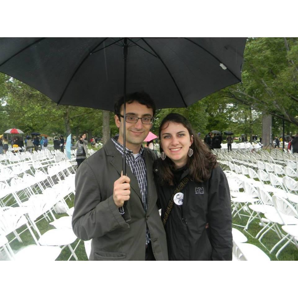 At an Oberlin graduation - 2013