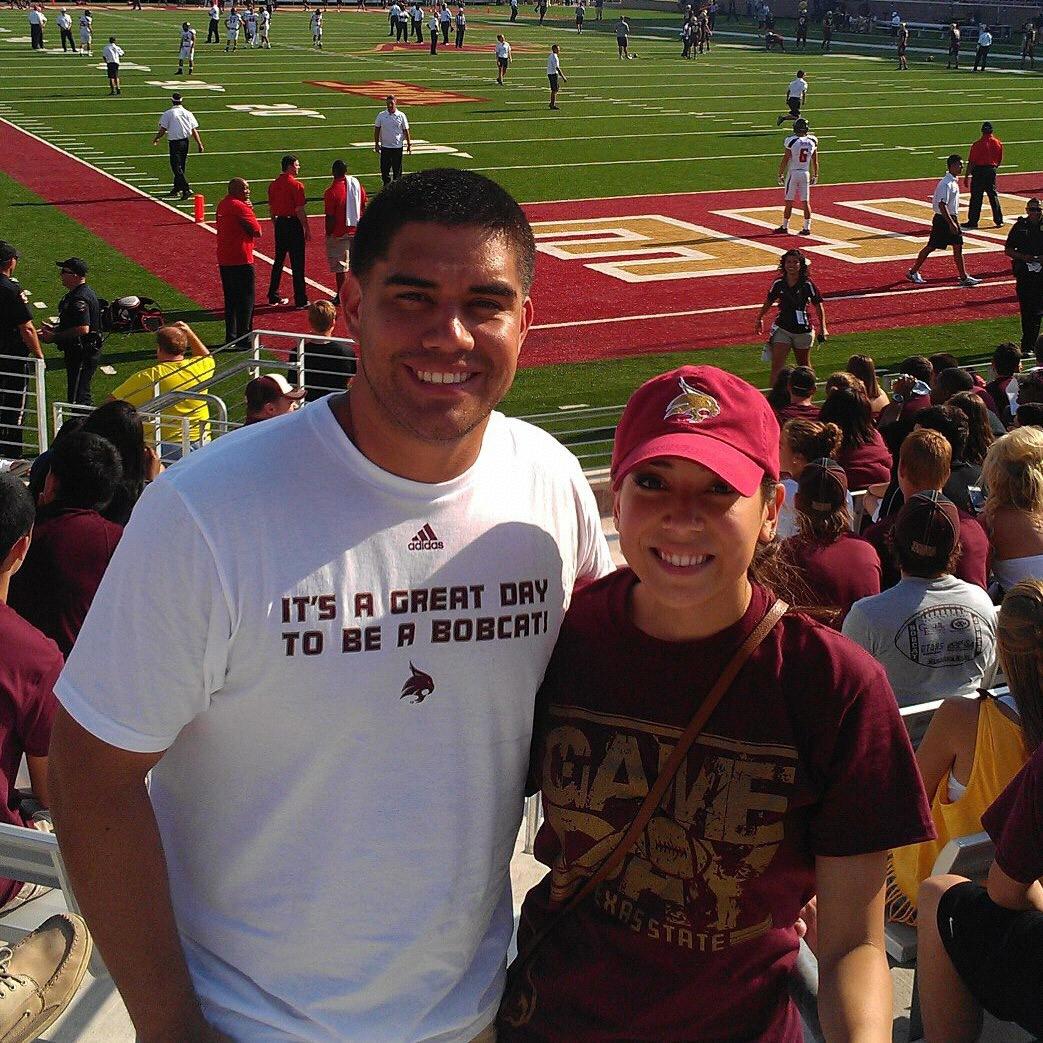 Fun fact: Eddie used to be a UofH Coog until I convinced him to transfer to Texas State. It didn’t take a lot of convincing ;)