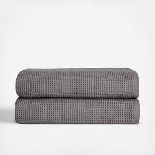 Waffle Bath Towel, Set of 2
