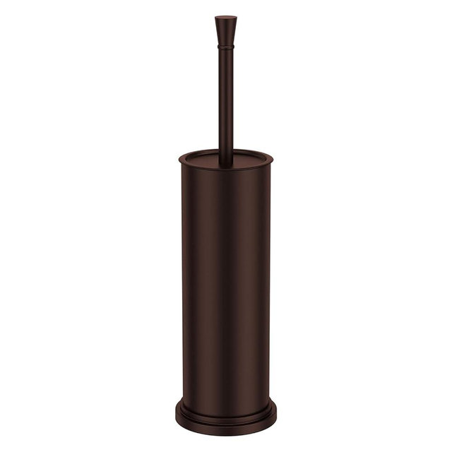 Toilet Brush and Holder Set：304 Stainless Steel Heavy Duty Toilet Bowl Brush，Removable Inner Bowl and Splash Protection，Bathroom Toilet Brush-Dense Bristles for Through Cleaning