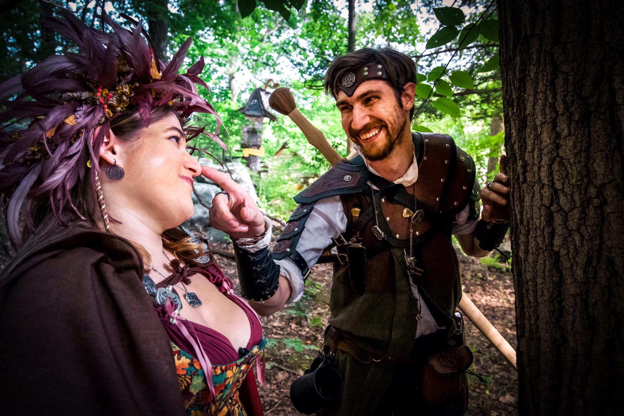 Renaissance Faire Engagement Photoshoot! 8.31.19