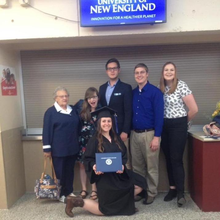 Little Sister Kaitlin's Graduation's with Oma and the PA Carrs - Portland, ME - May 20, 2017