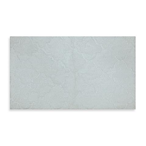 Mohawk Home Avery Collection 20-Inch x 34-Inch Fretwork Bath Rug in White