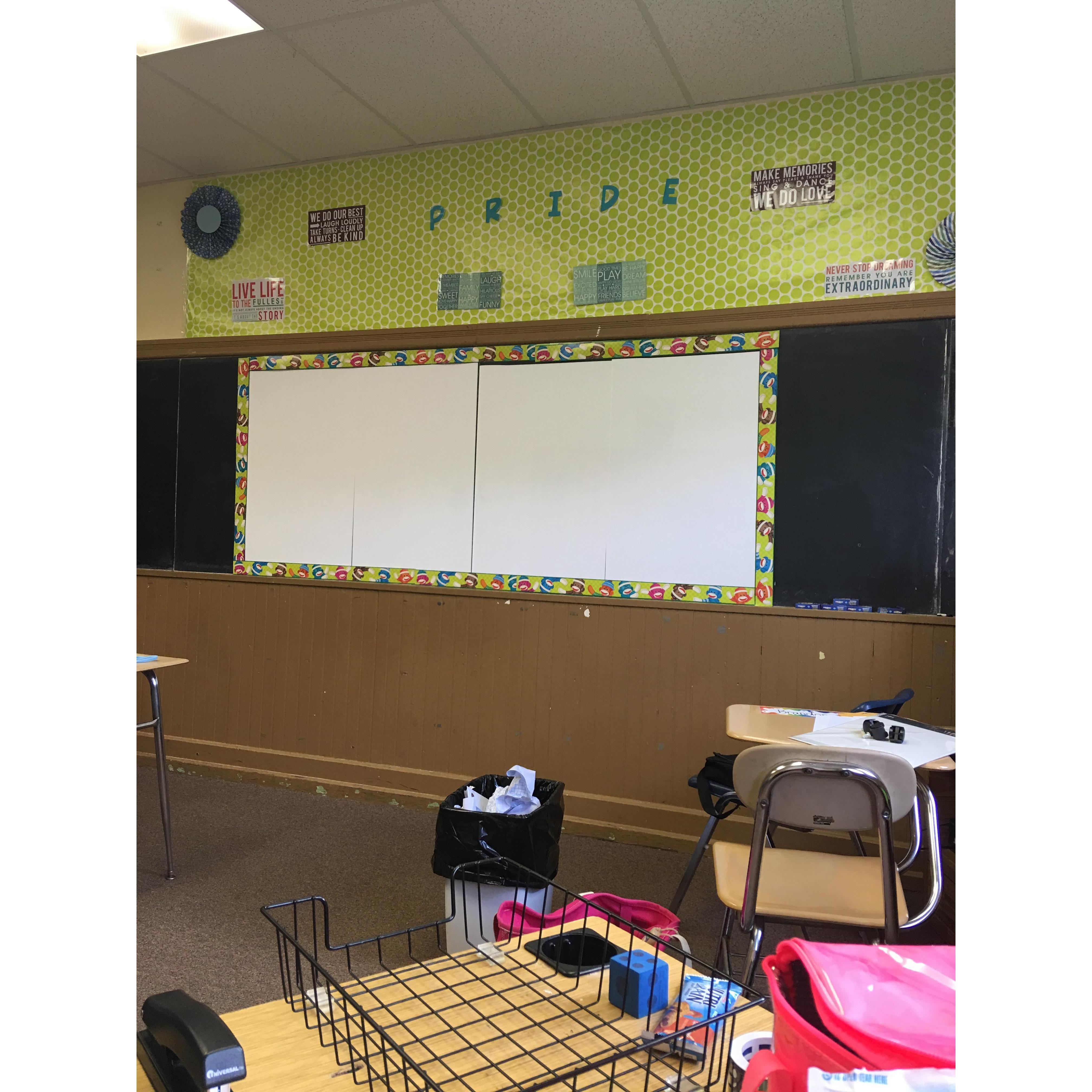 Where our story began...our first classroom!