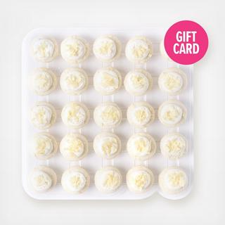 25-Pack Wedding Cupcakes Gift Card