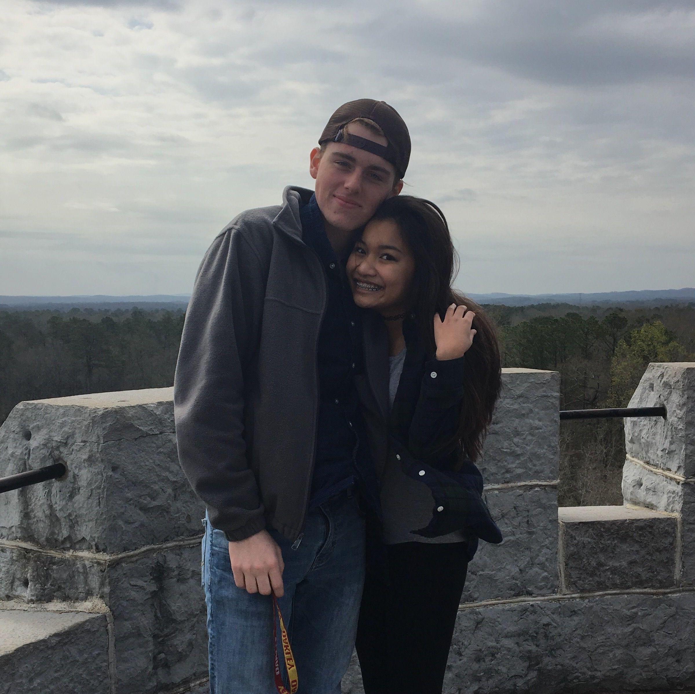 One of our first dates!