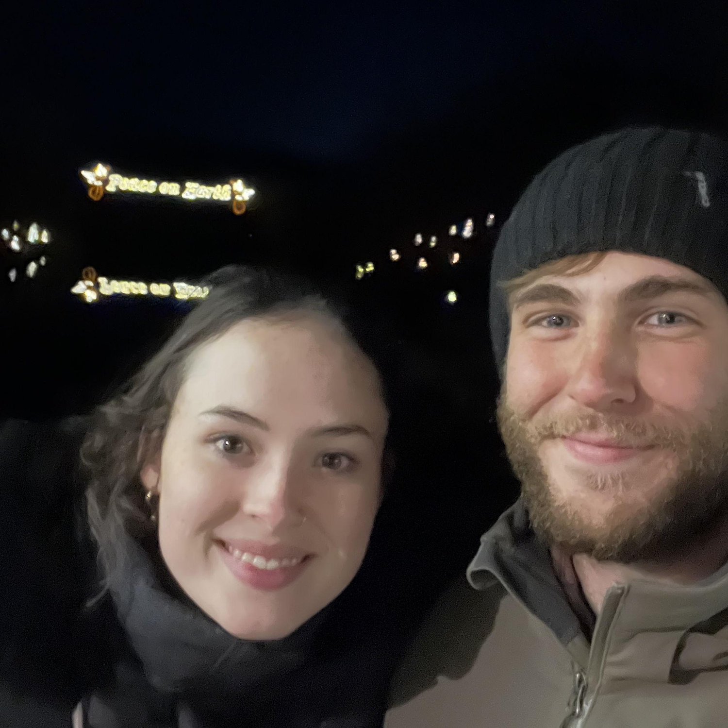 At our first Busch Gardens Christmastown!