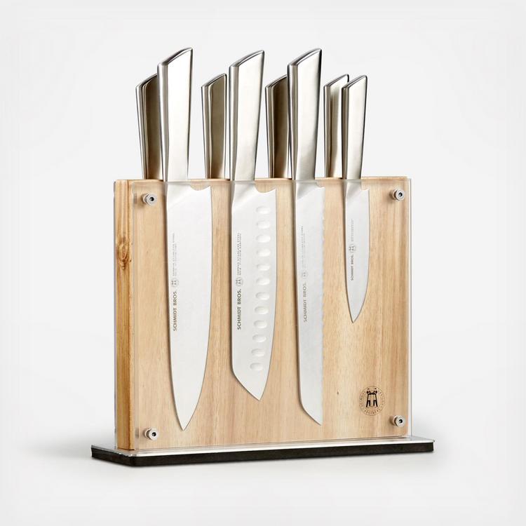 Schmidt Brothers Cutlery 10-piece Bonded Steel Knife Block Set – ShopEZ USA