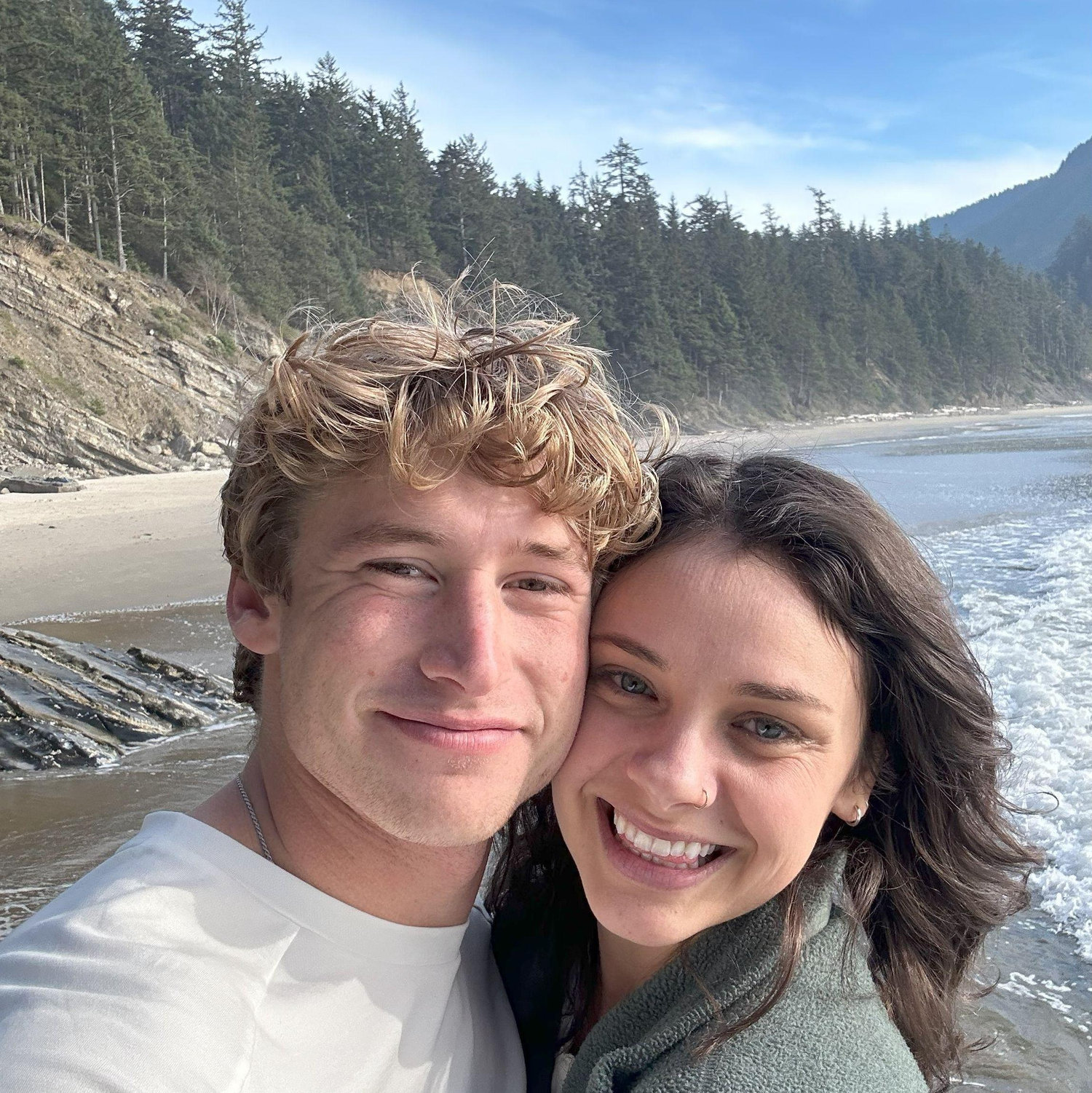 Short Sands Beach - our favorite spot to go surfing at the Oregon Coast