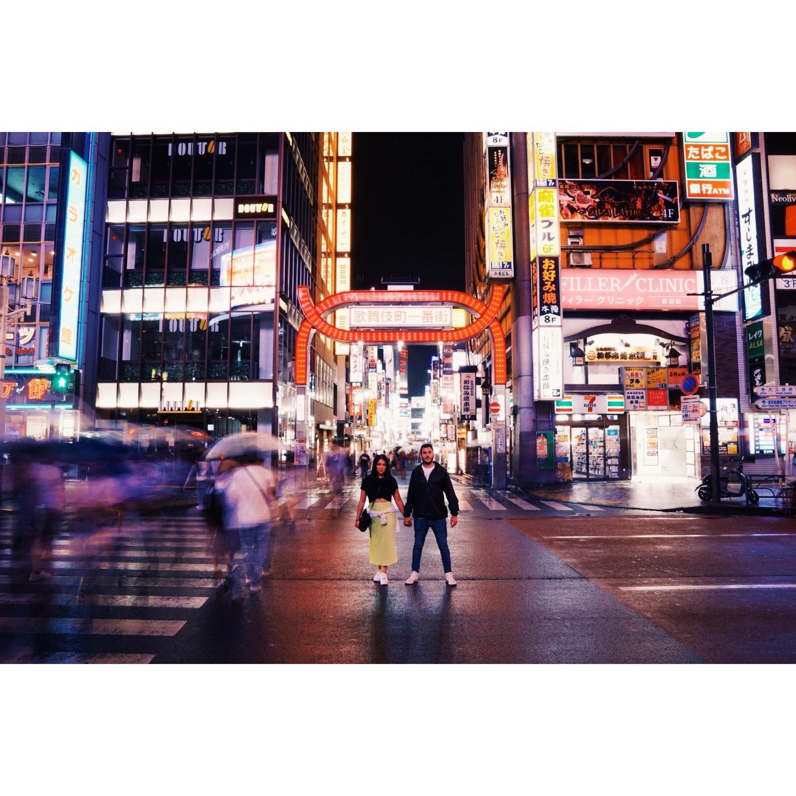 When we went to Japan and fell in love all over again.