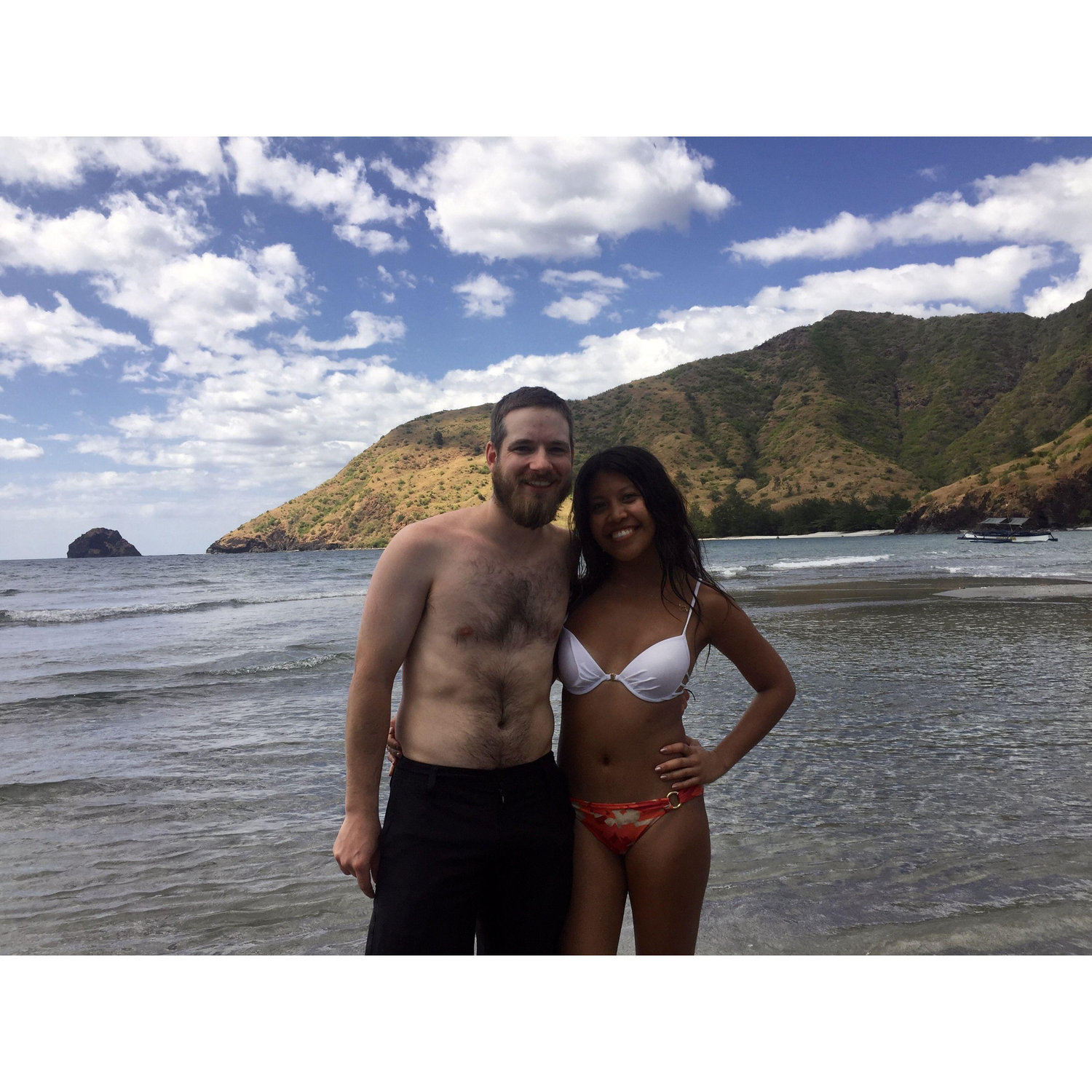 Anawangin Cove, Zambales. Last beach outing in the Philippines before we had to leave