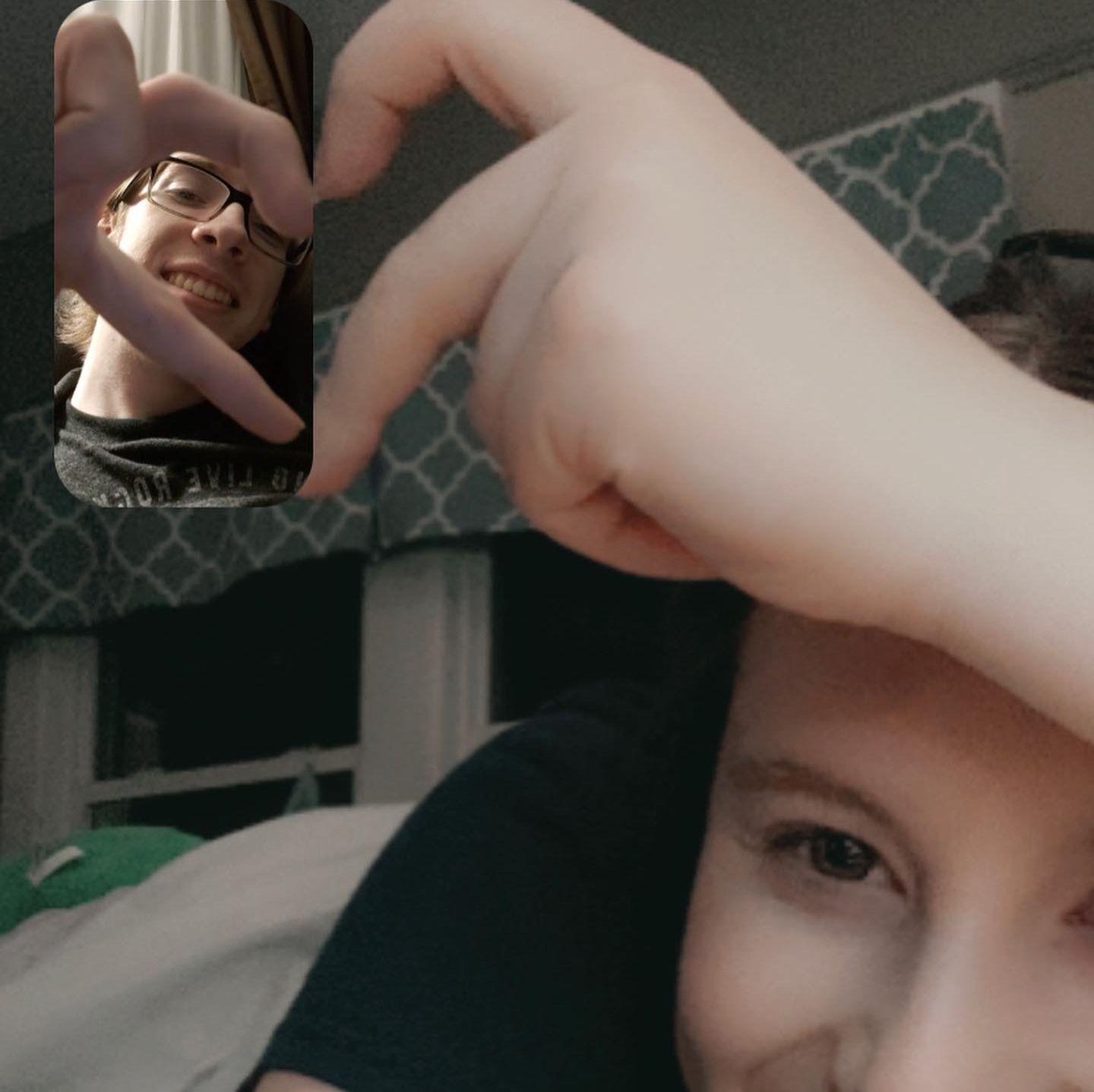 Facetime call shenanigans