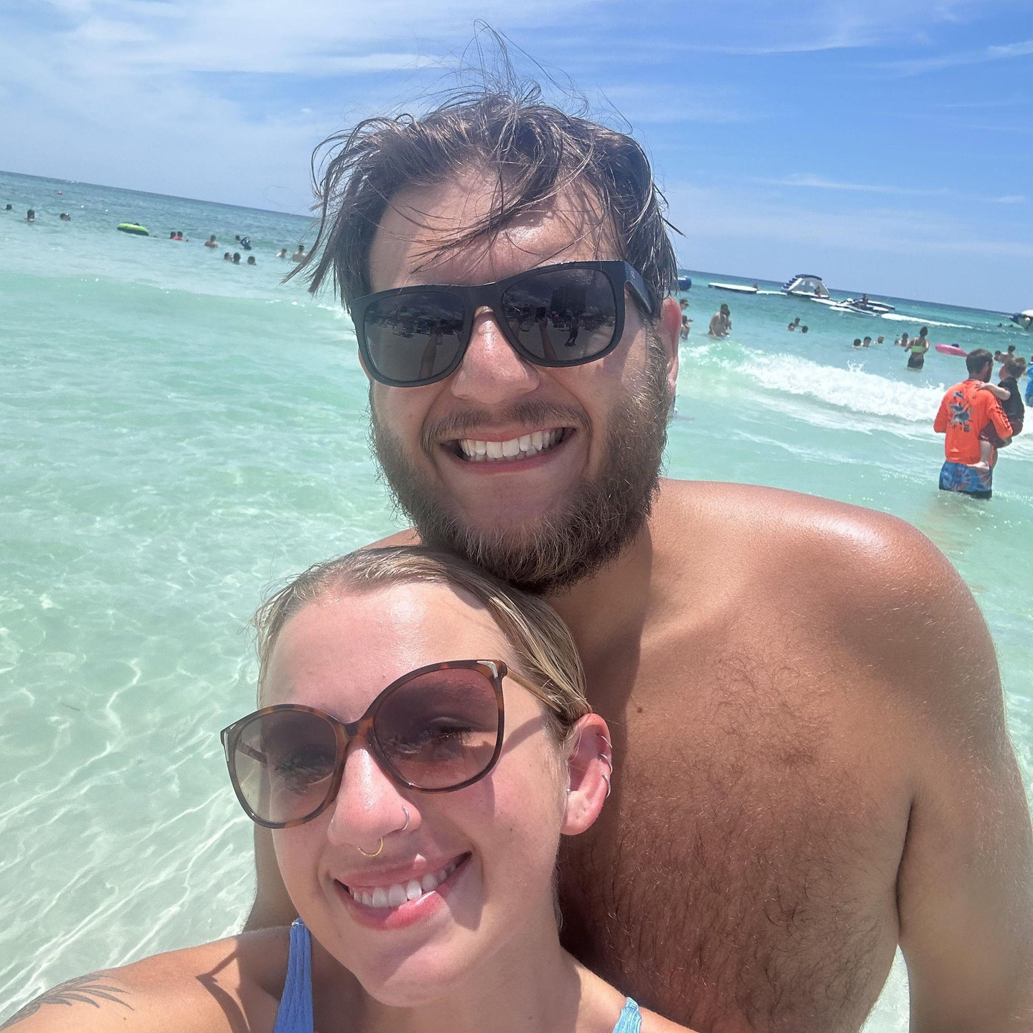Ethan and Sydney in Destin, FL