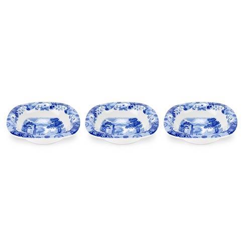 Sale: Spode ~ Blue Italian ~ Set of 3 Dip Dishes, Price $34.99 in Beaumont, TX from For Heaven's Sake