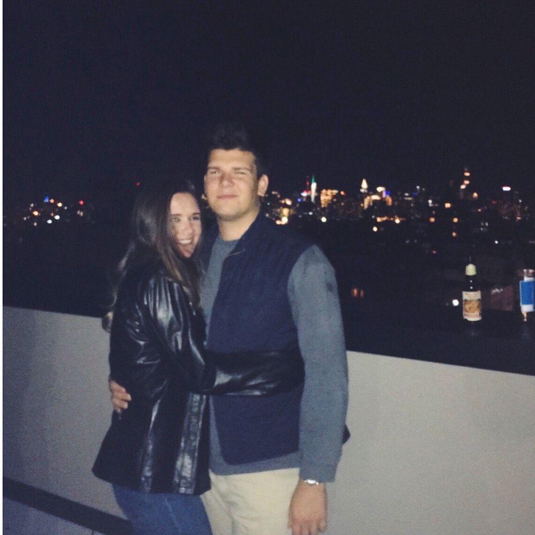 Our first date! 2017
