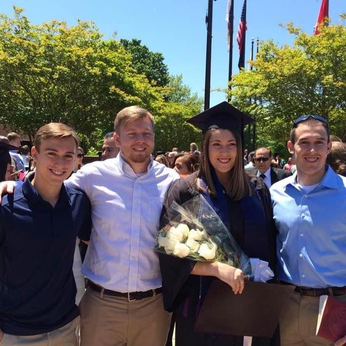 Megan's Graduation from Salisbury University.