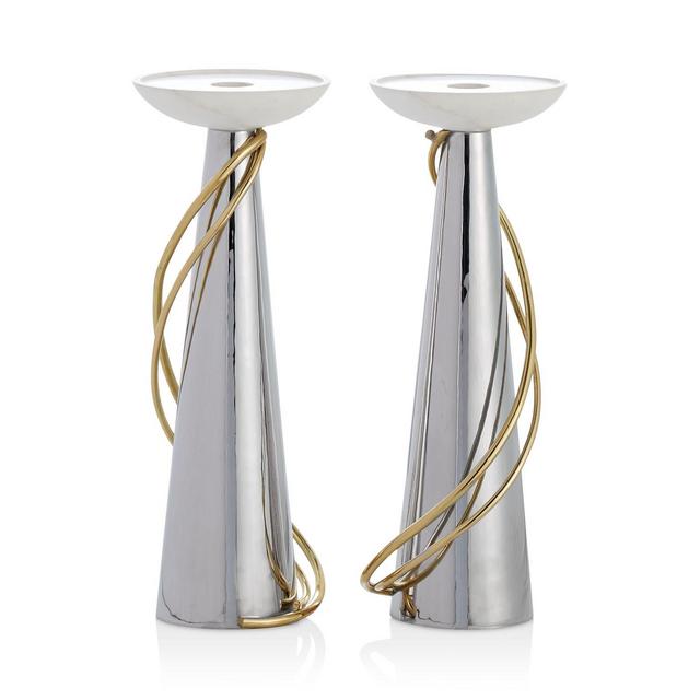 Michael Aram Calla Lily Candleholders, Set of 2