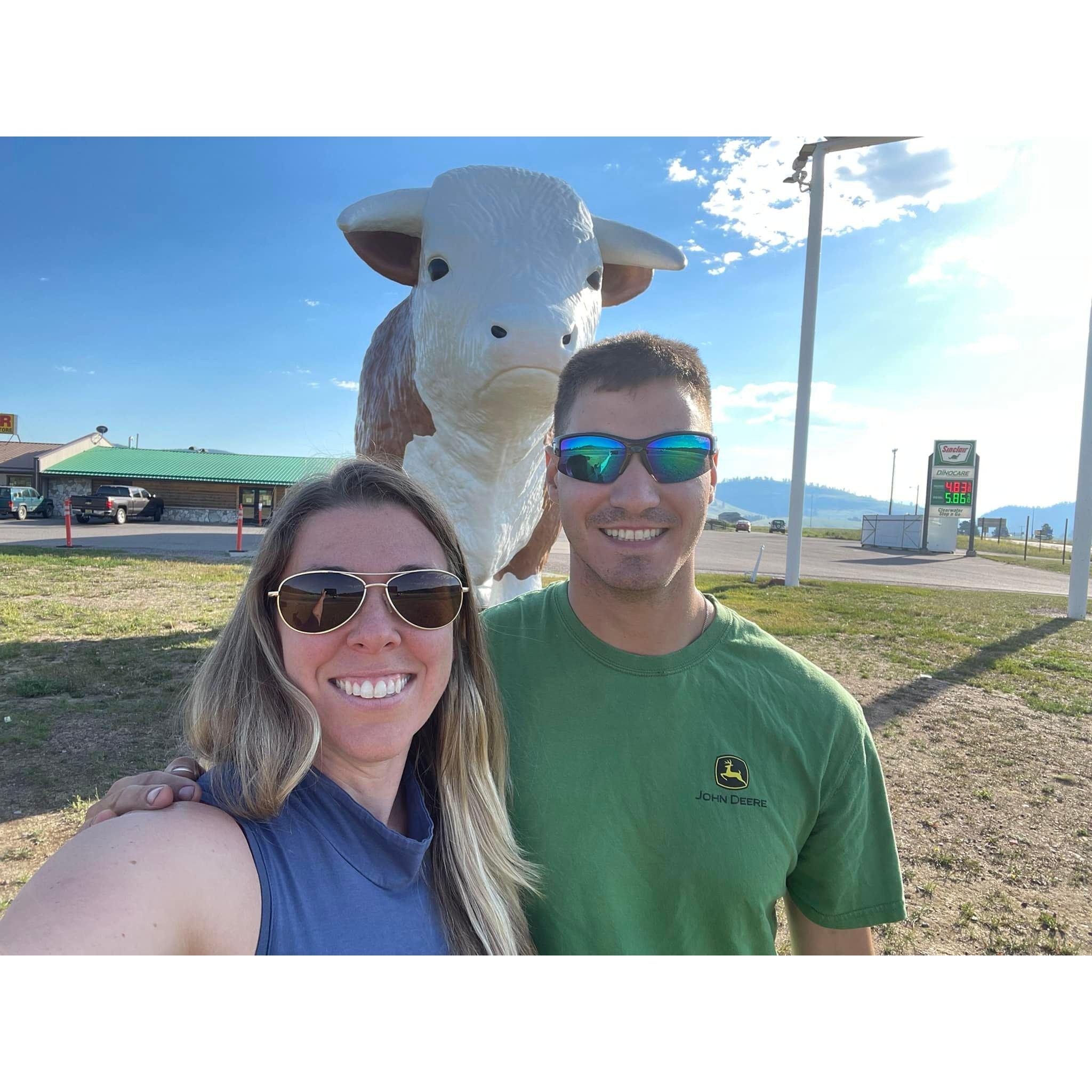 right before disaster struck and we lost the gas cap to the jeep on our Glacier trip 2022