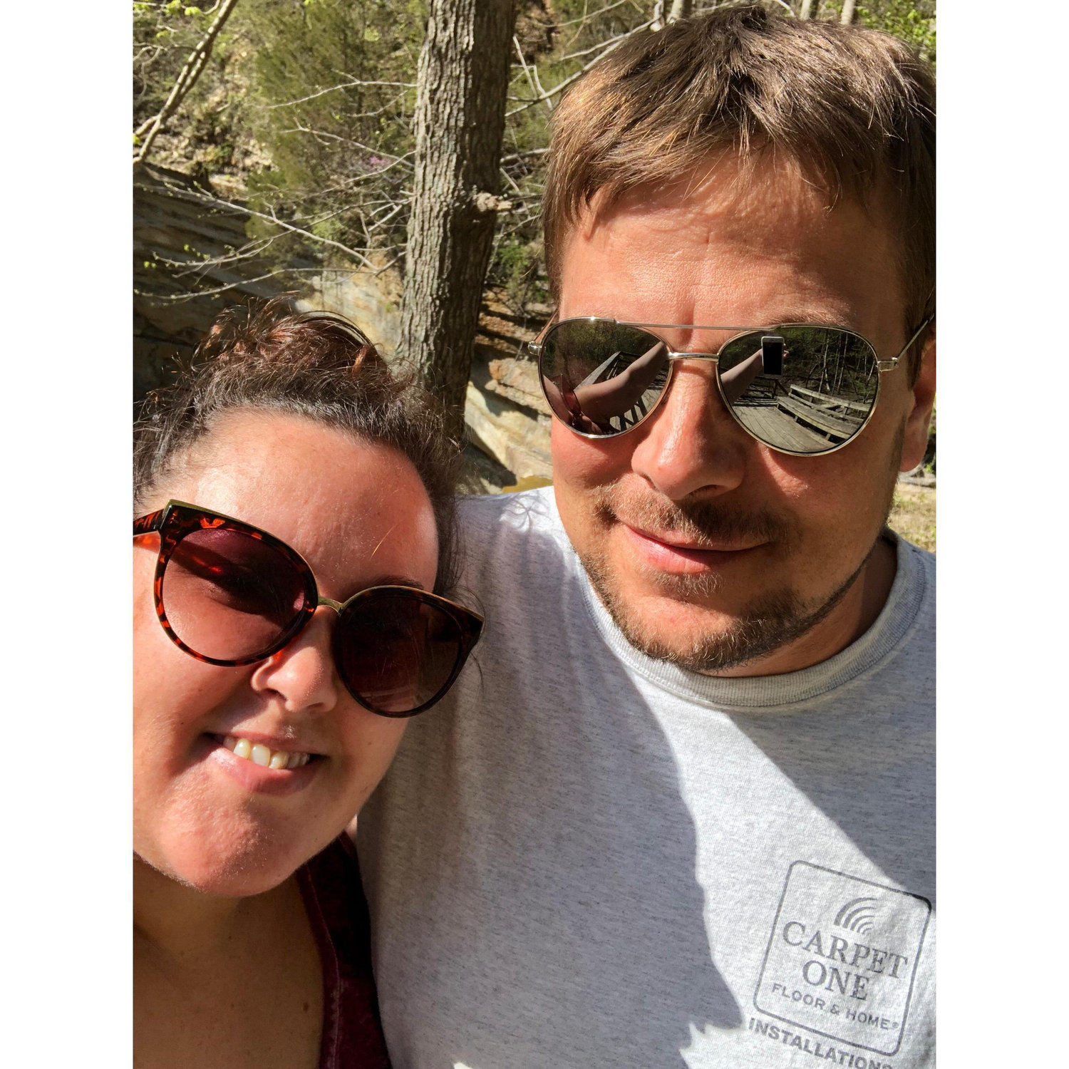 Hiking at Clifty Falls 2018