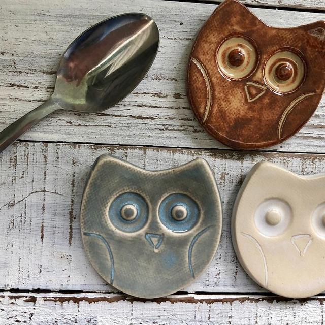 Owl Trinket dish - Tea Bag rest