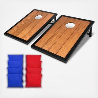 Go Sports Premium Hardwood Cornhole Set