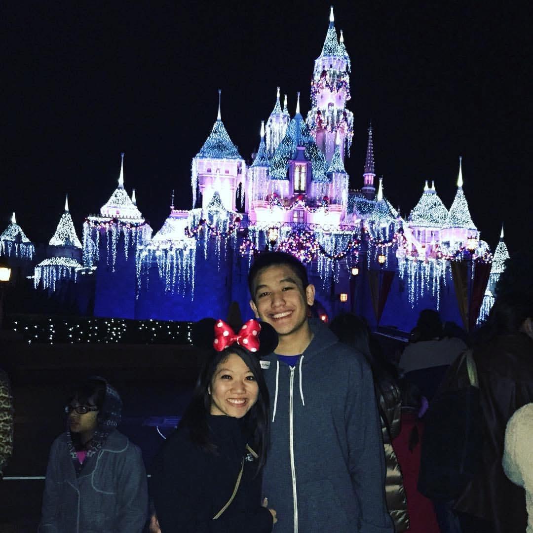 Our first Disneyland experience together.