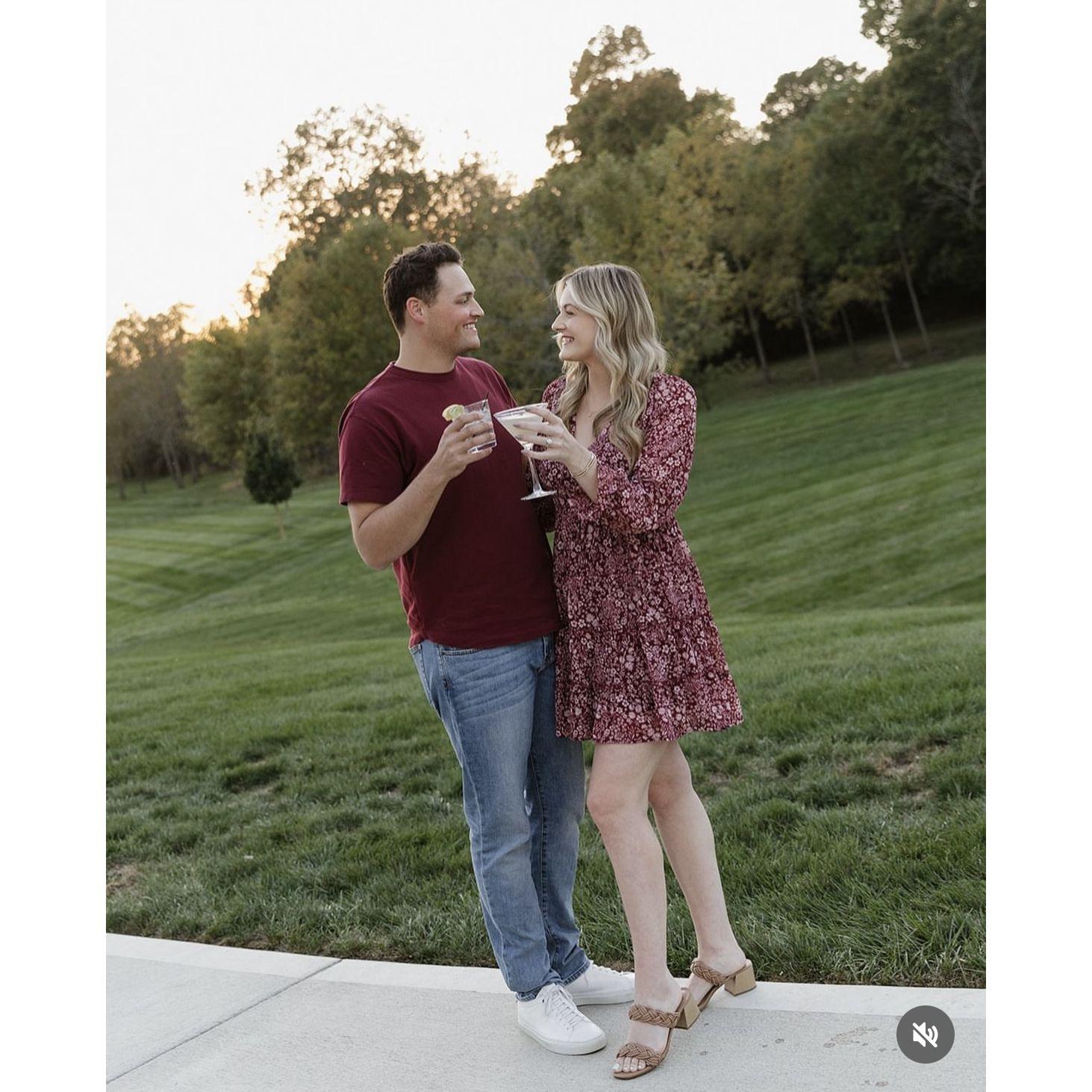 The day we chose our venue & wedding date