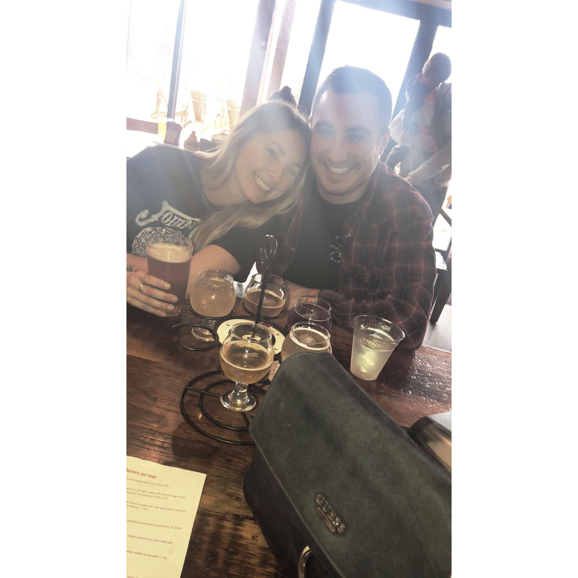 First picture taken together!
