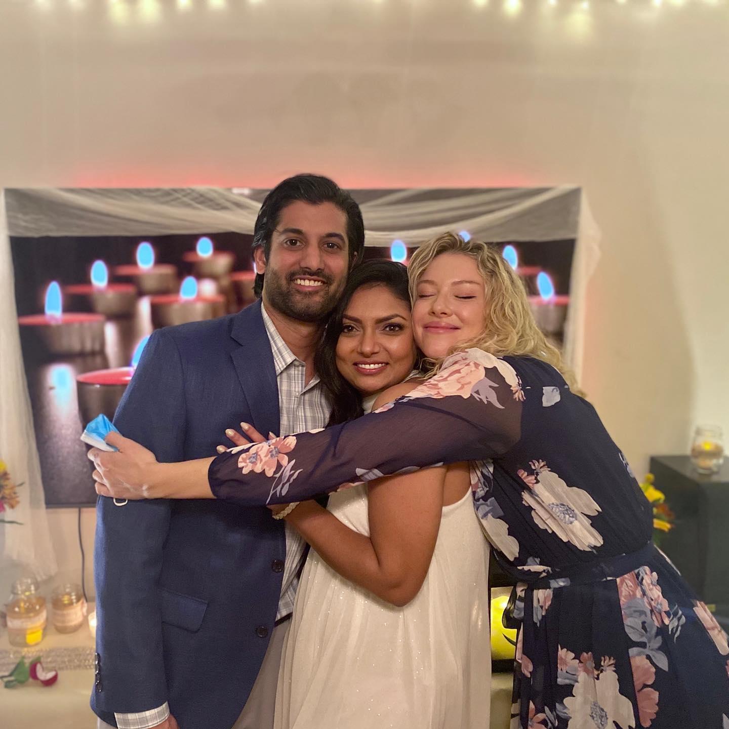 We were so blessed to have our friend Christine officiate our court wedding in our living room. she went all out with decor and ceremony too! - 2020