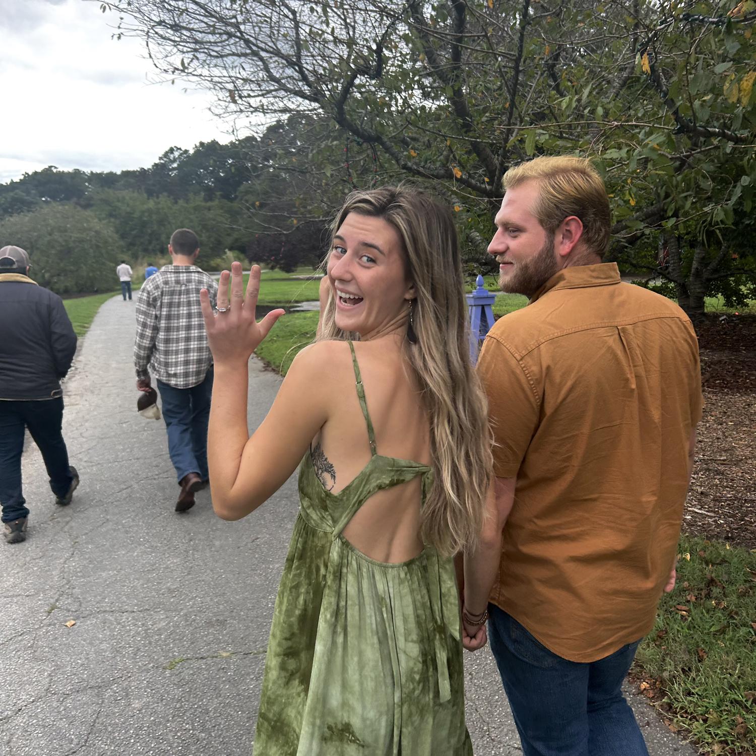 That "just engaged" feeling!