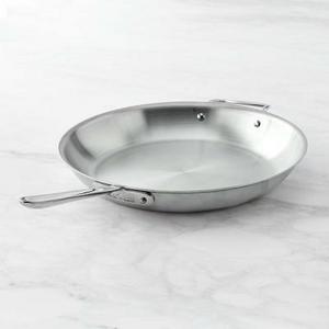 All-Clad d5 Stainless-Steel Fry Pan, 14"