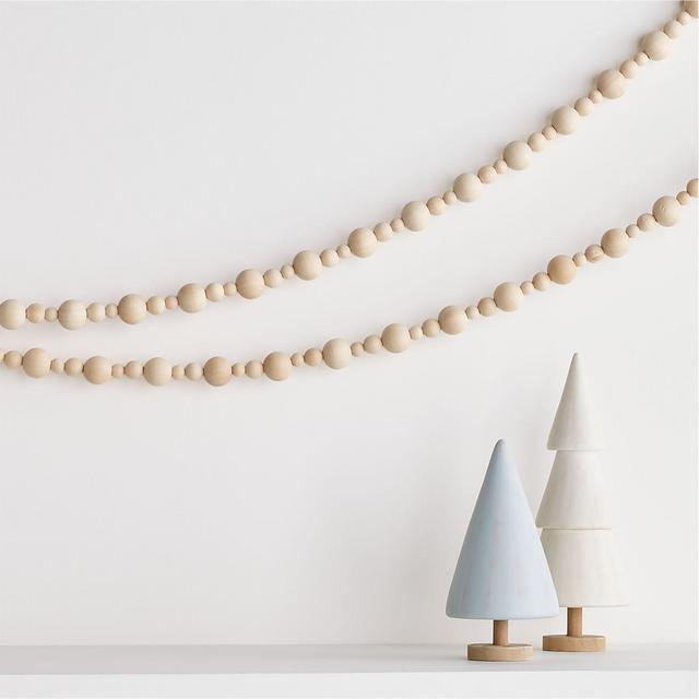 Wood Bead Garland