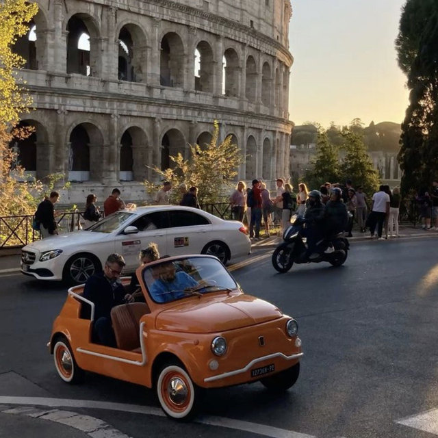 Rome Fiat tour - Honeymoon