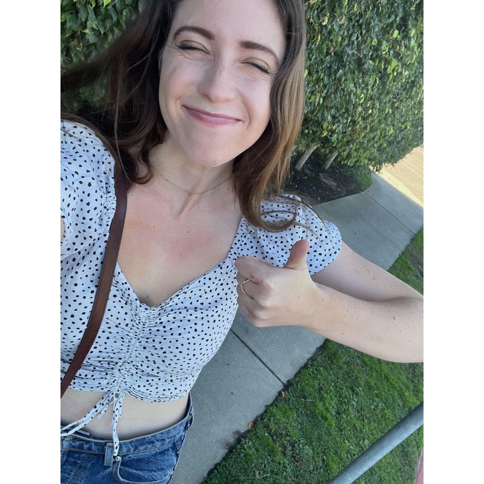 First date selfie