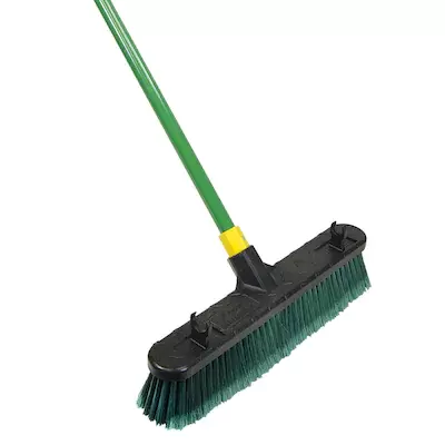 Quickie BULLDOZER 18-in Poly Fiber All-Purpose Push Broom