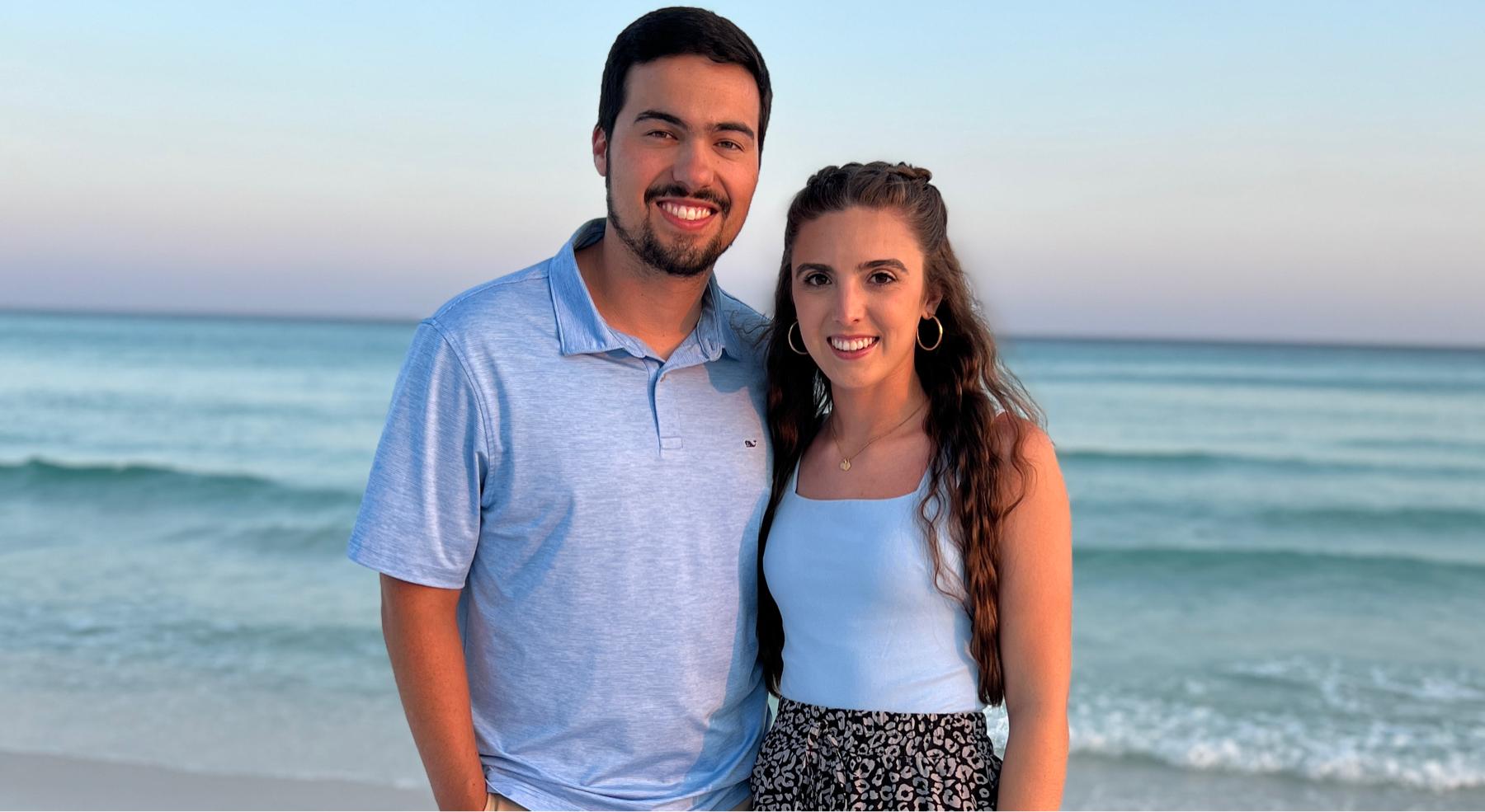 Sydney Surface and Austin Edmonds' Wedding site