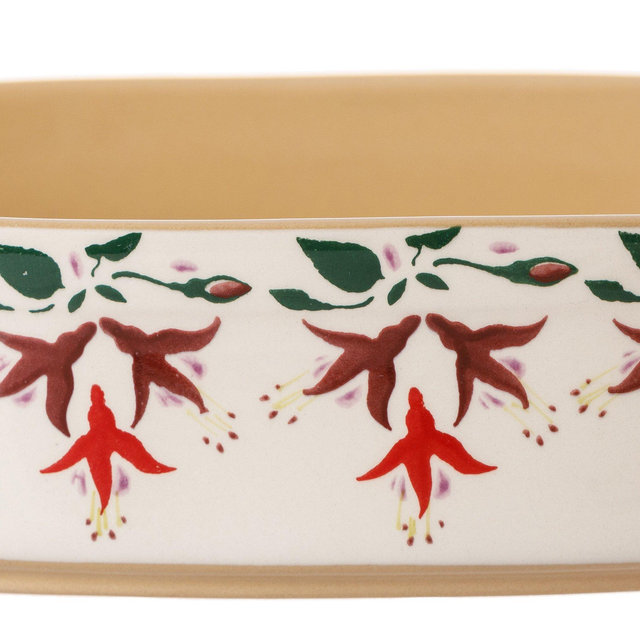 Medium Oval Oven Dish Fuchsia