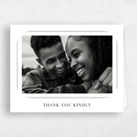 White Wedding Thank You - Artura Photo