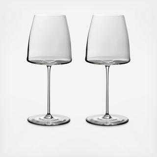 MetroChic White Wine Glass, Set of 2