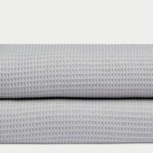 Waffle Bath Towels Pack of 2 Harbor Mist