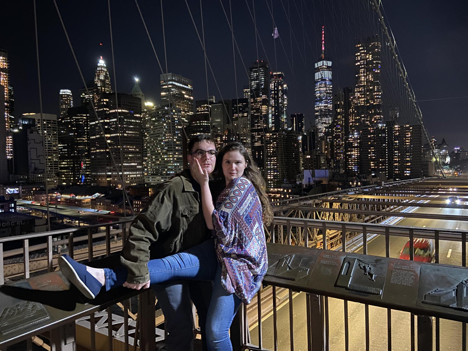 photo shoot on brooklyn bridge