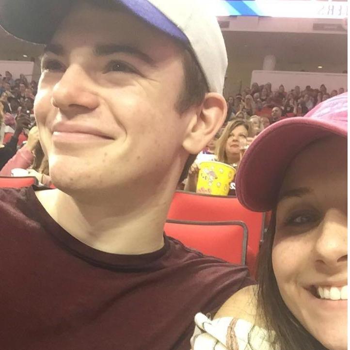 globe trotters game " will you trot to prom with me?" he said no...