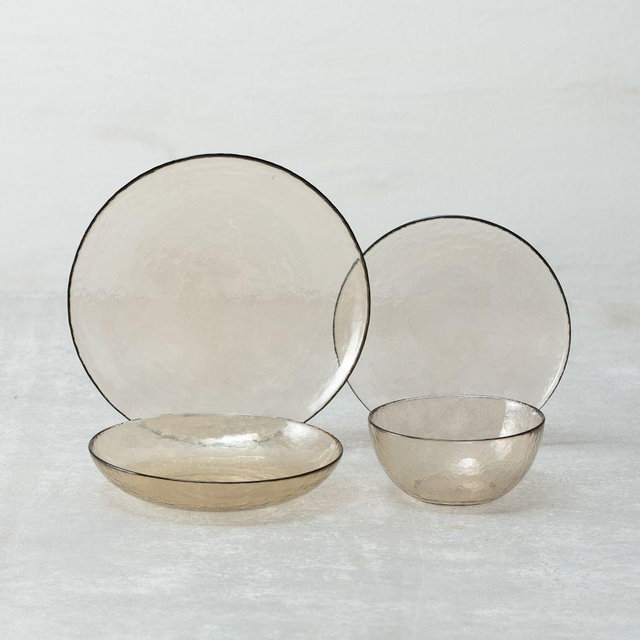 Los Cabos 16-Piece Dinnerware Set - Ginger Root