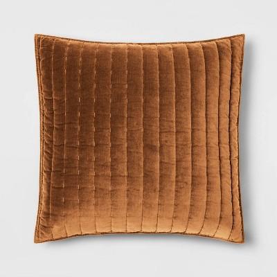 Channel Stitch Velvet Sham - Threshold™