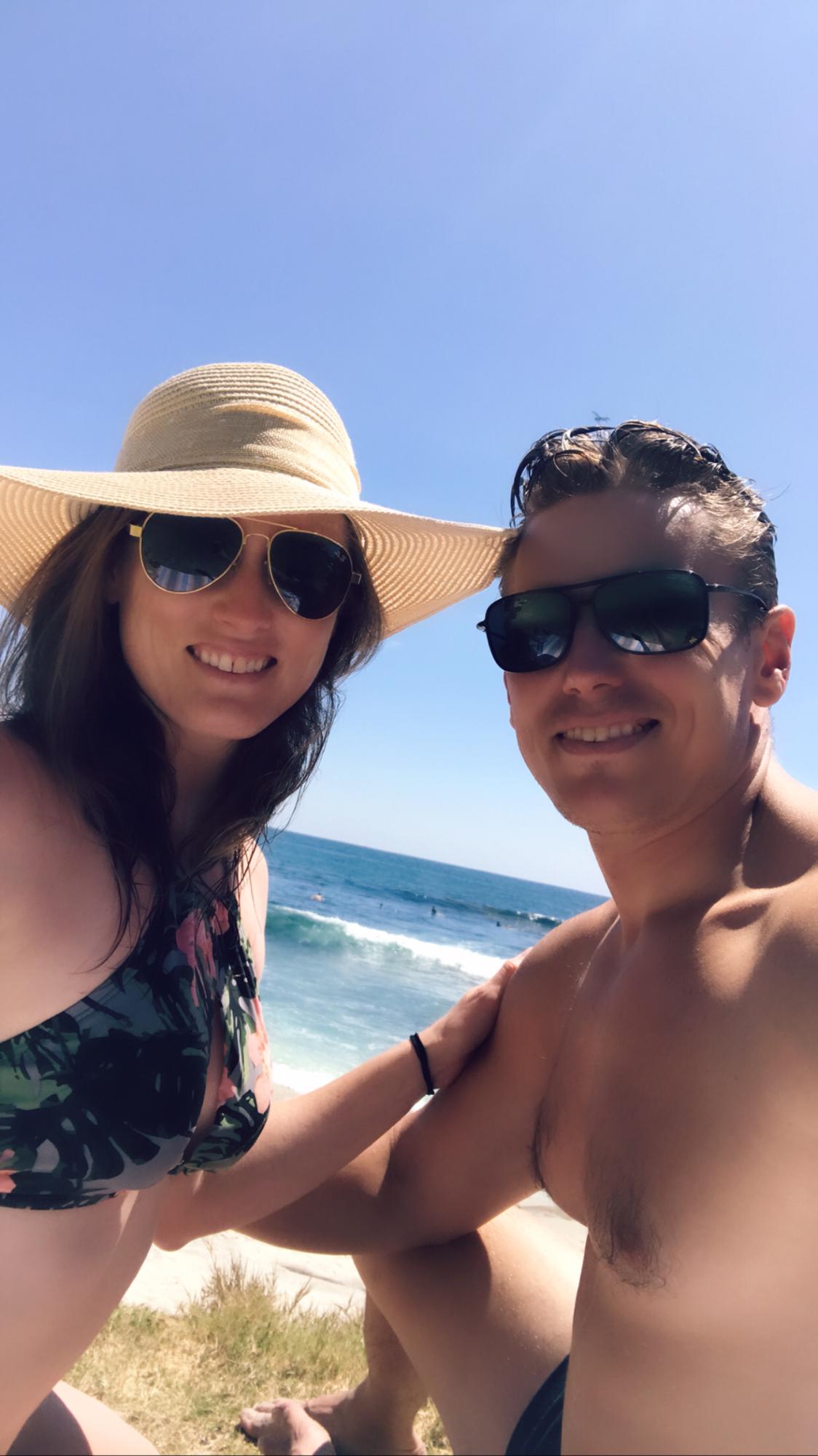Beach days at Bird Rock - our summer staycation