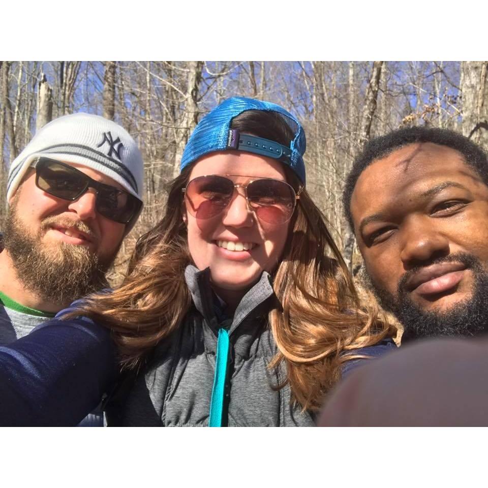 Hiking with "the matchmaker".